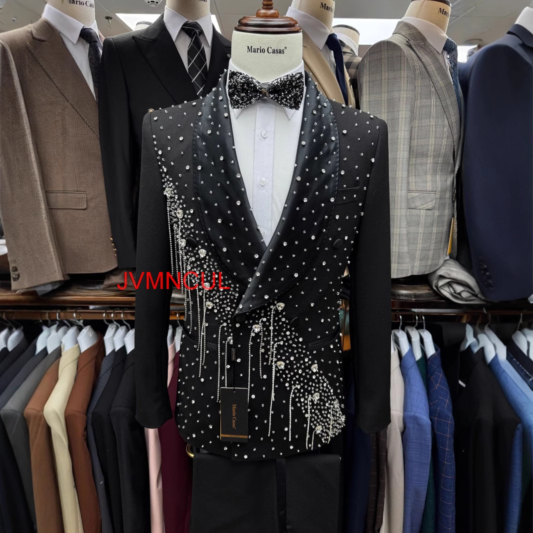 Men'S Formal Wear For Reception - 2026 Men's Handcrafted 2 Piece Suit