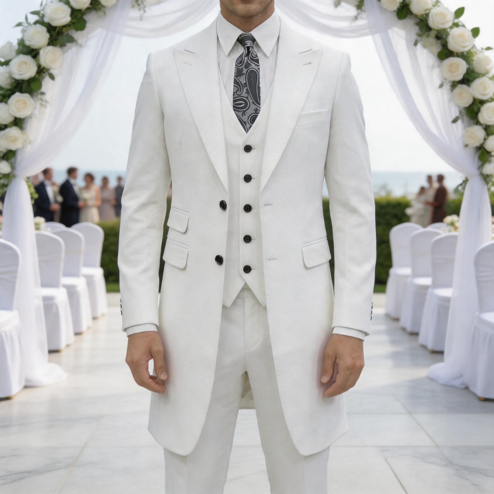 Men'S Formal Wear For A Wedding - Slim Fit 3 Pieces Formal Men