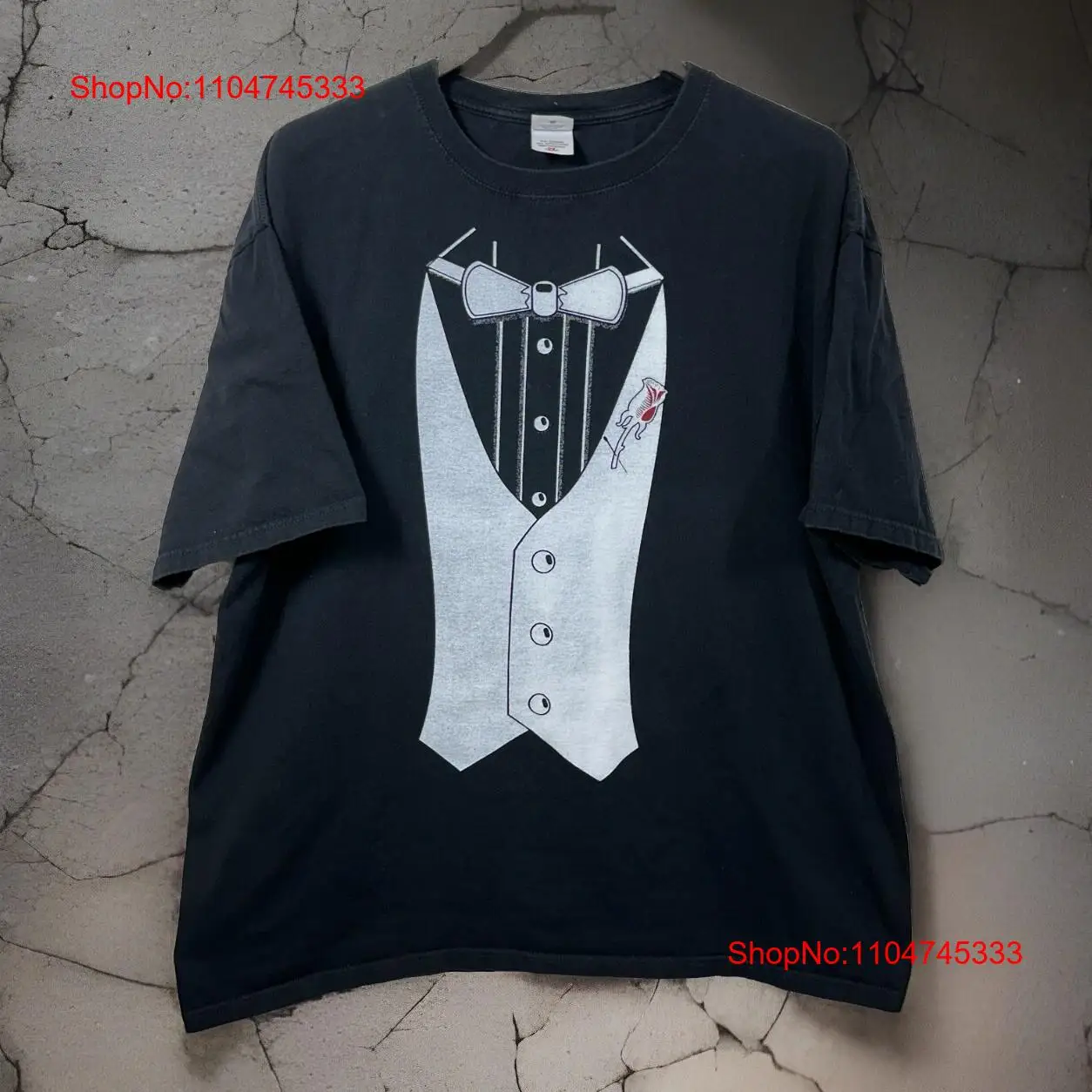 Formal Wear For Men Xxl - Vintage Tuxedo T Shirt 2XL Novelty