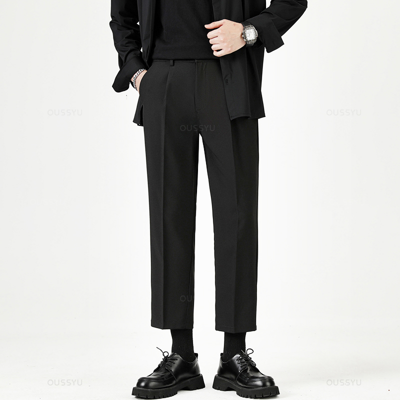 Brand Clothing Smooth Suit Pan - Men Formal Wear Outfits avaliação e preço