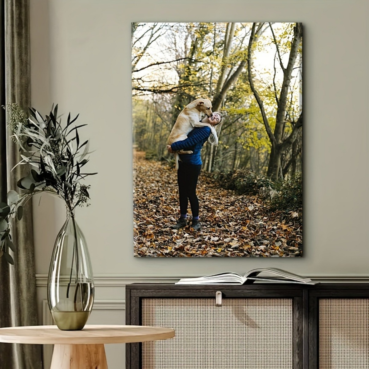 Custom Personalized Canvas Wal - Mens Formal avaliação e preço