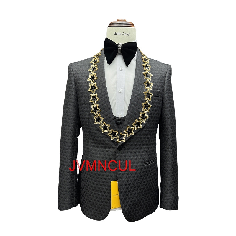Men's 3 Piece Suit Slim Fit We - Men'S Formal Wear For Reception avaliação e preço