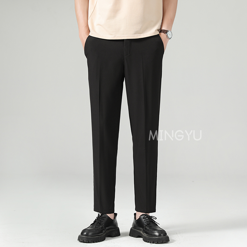 New Summer Thin Suit Pants Men - Men Formal Wear Outfits avaliação e preço