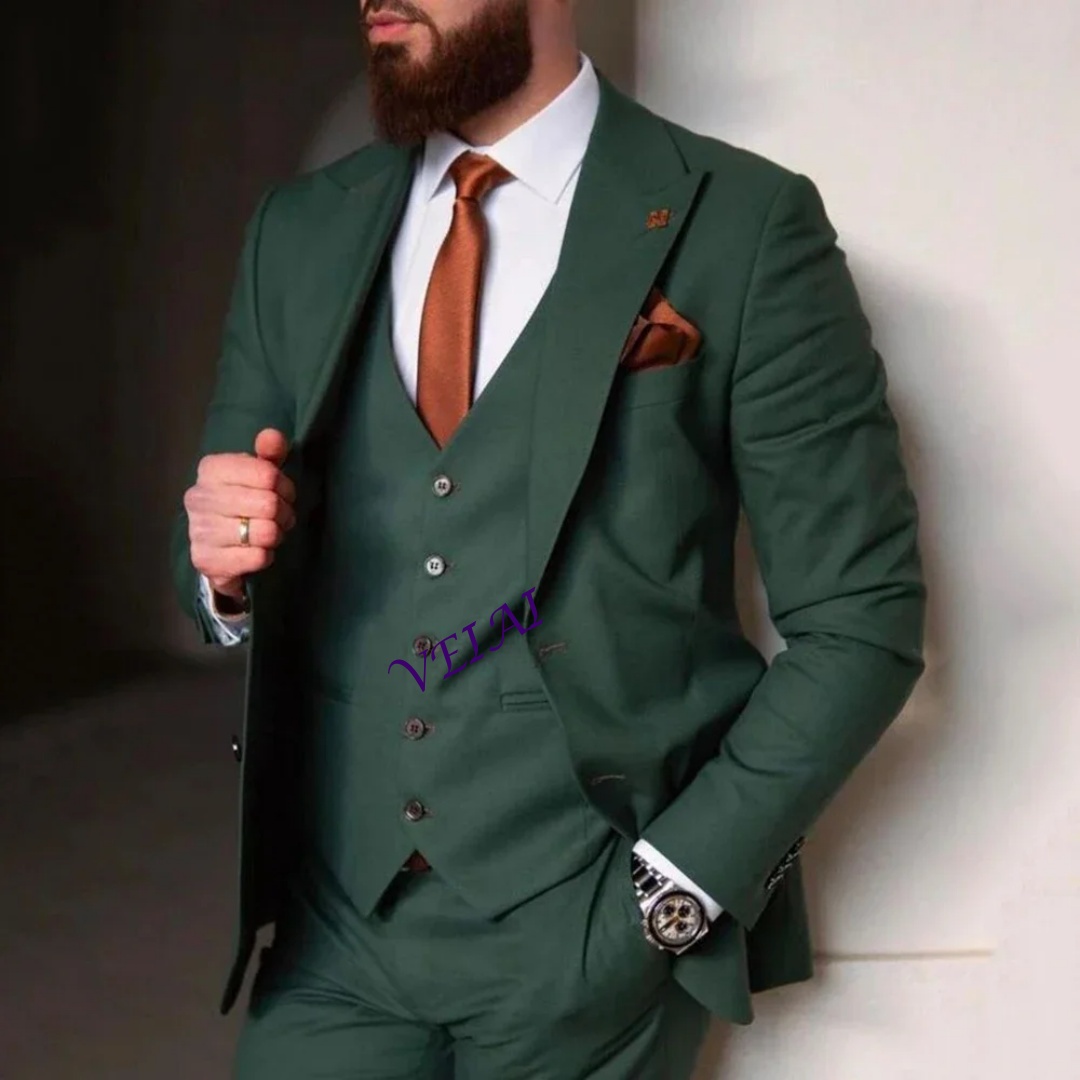 CustomizedTailor Made Men Suit - Men'S Formal Wear For A Wedding avaliação e preço