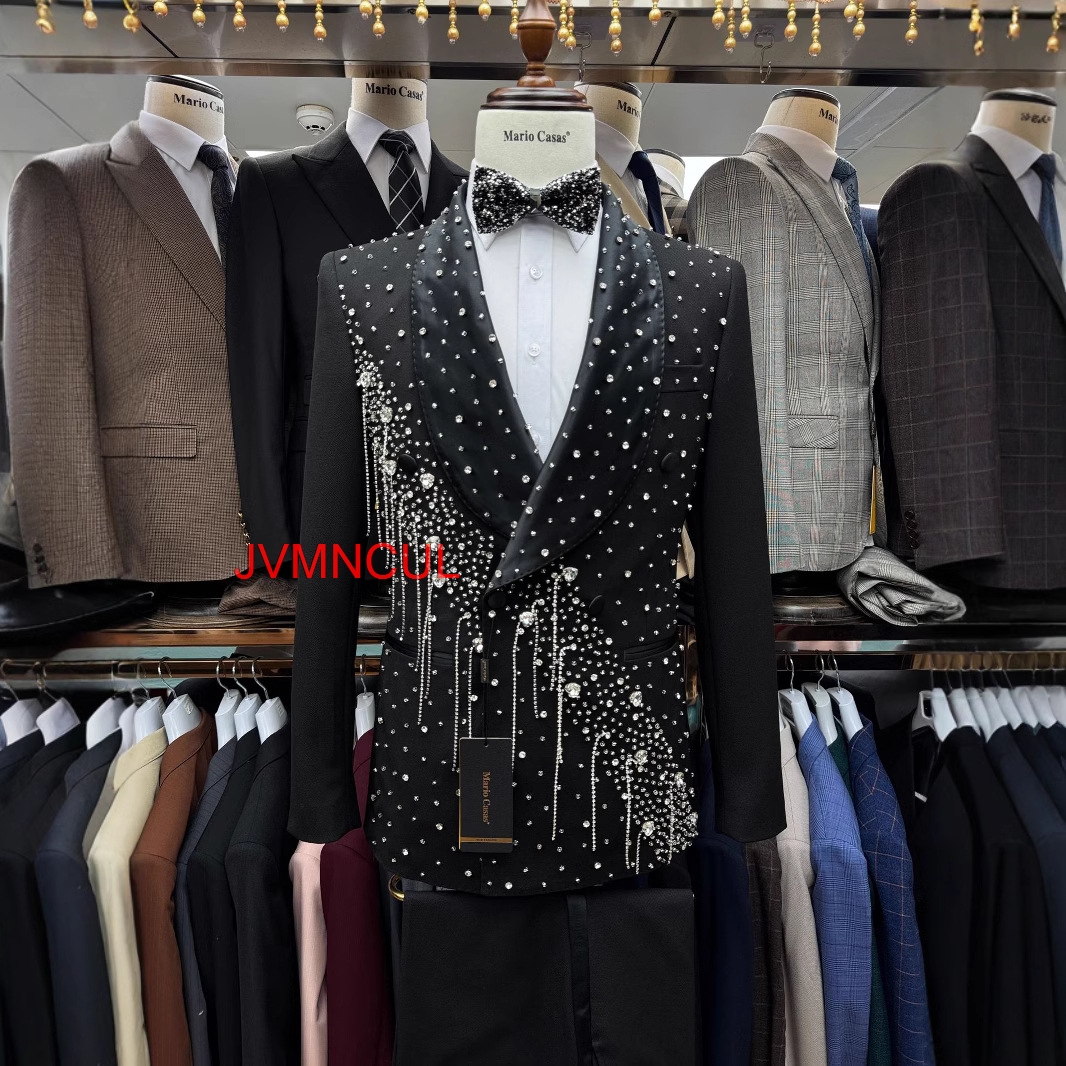 2026 Men's Handcrafted 2 Piece - Men'S Formal Wear For Reception avaliação e preço