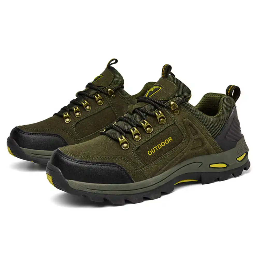 Non-slip Lace Up Hiking Tennis - Second Hand Men'S Formal Wear avaliação e preço