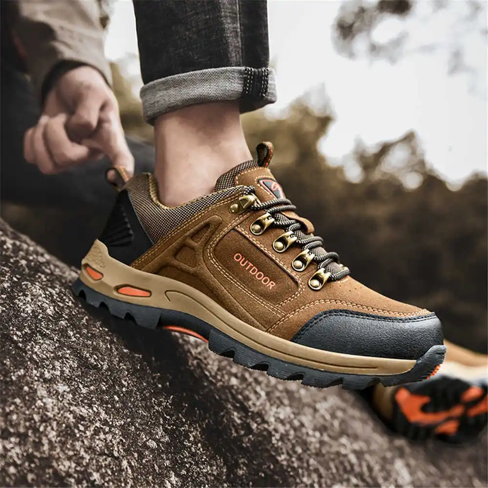 Non-slip Lace Up Hiking Tennis - Second Hand Men'S Formal Wear avaliação e preço