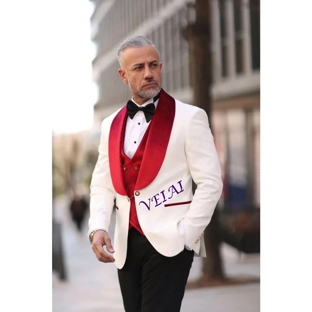 CustomizedMen Wedding Tuxedos  - Men'S Formal Wear For A Wedding avaliação e preço