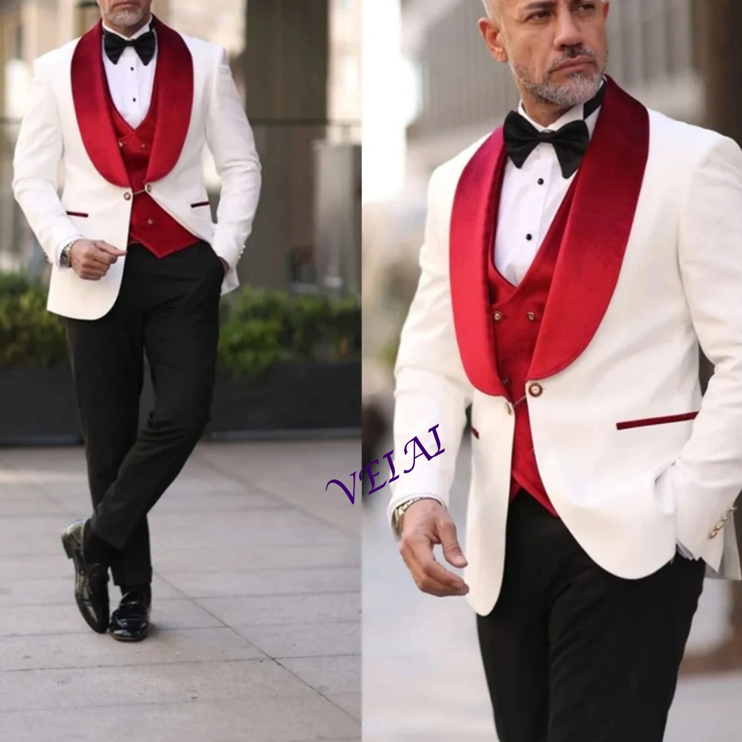 CustomizedMen Wedding Tuxedos  - Men'S Formal Wear For A Wedding avaliação e preço