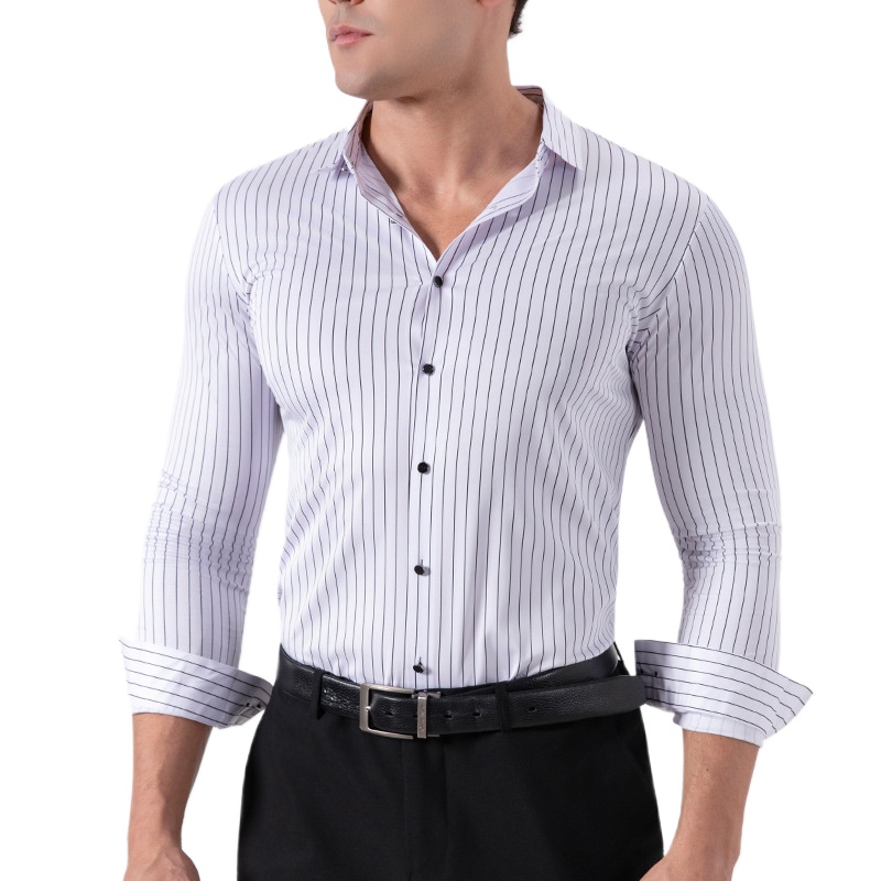 Retro Striped Wrinkle Free Str - Mens Formal avaliação e preço