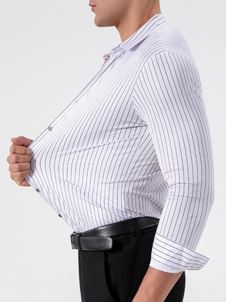 Retro Striped Wrinkle Free Str - Mens Formal avaliação e preço