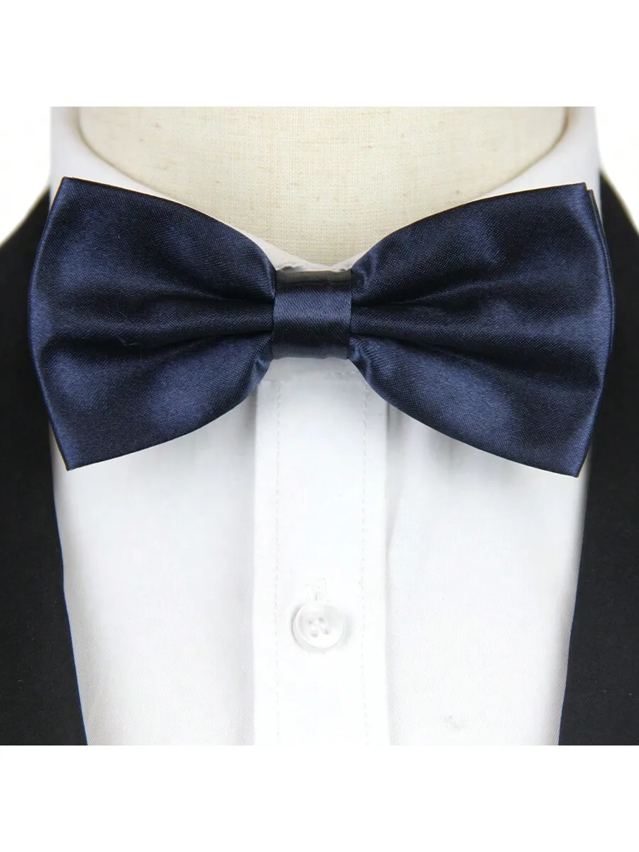 Mens Solid Green Satin Bow Tie - Mens Formal avaliação e preço