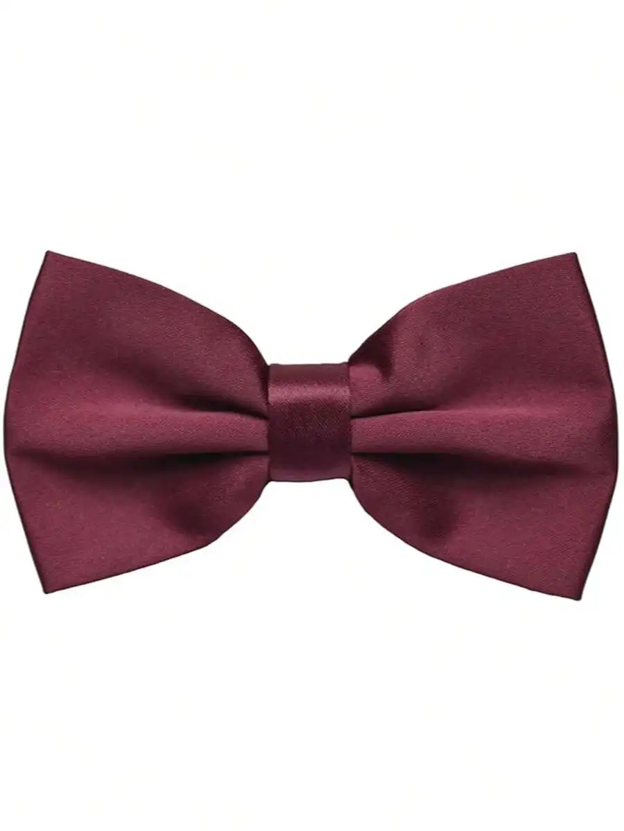 Mens Solid Green Satin Bow Tie - Mens Formal avaliação e preço