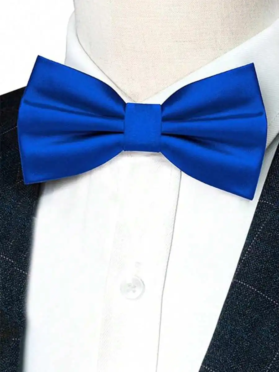 Mens Solid Green Satin Bow Tie - Mens Formal avaliação e preço