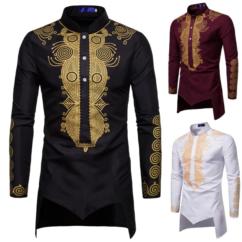 European and American men's Mi - Men'S Formal Ethnic Wear avaliação e preço