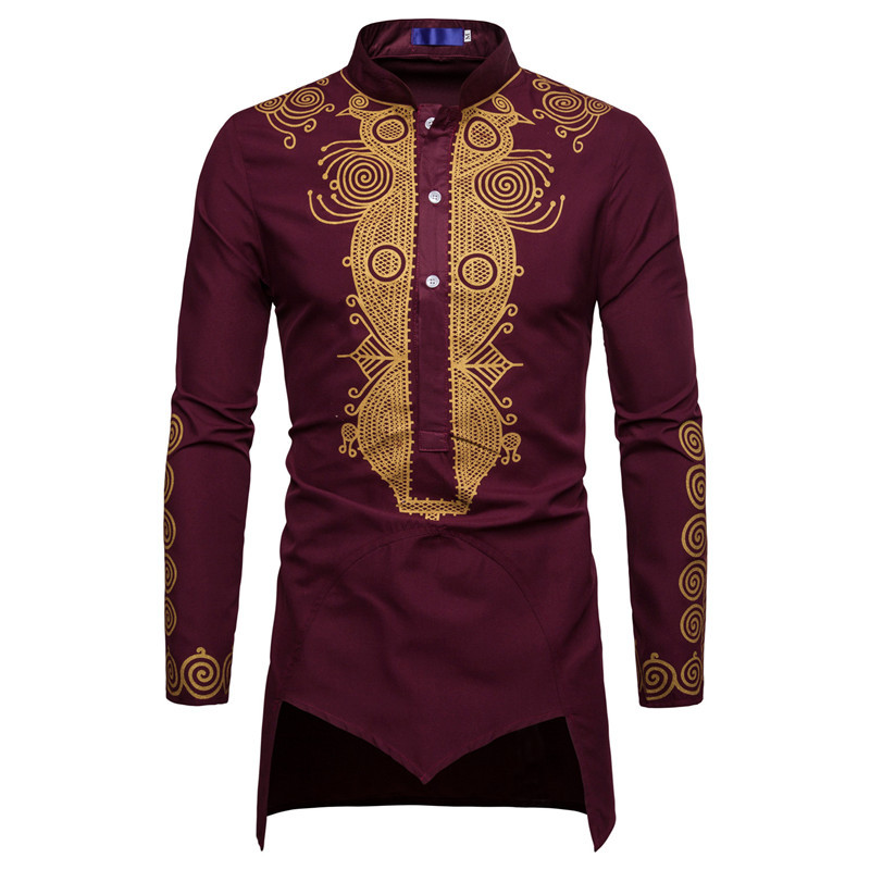 European and American men's Mi - Men'S Formal Ethnic Wear avaliação e preço