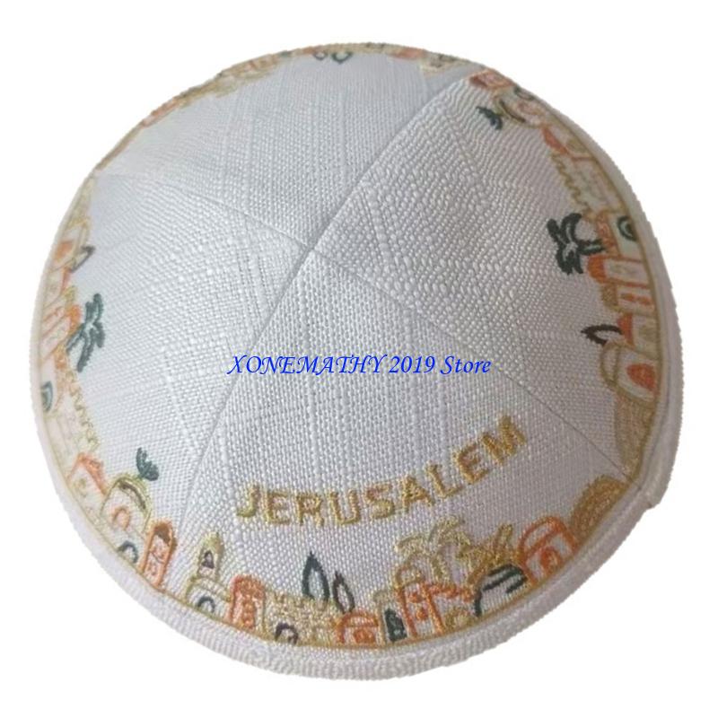 F42F Multiuse Cotton Yarmulke  - Men'S Formal Ethnic Wear avaliação e preço