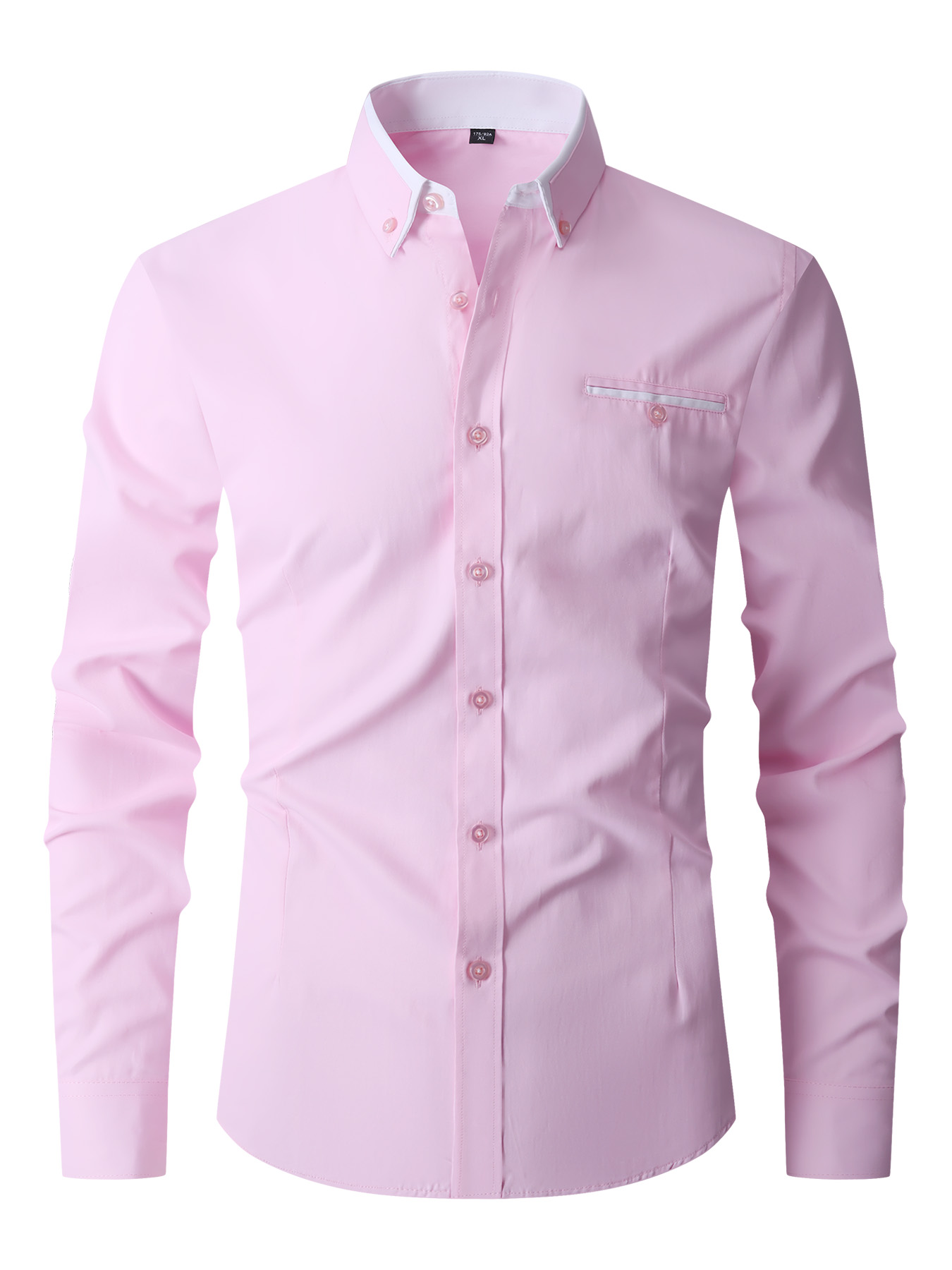 Men Formal Shirt Long Sleeve O - Mens Formal avaliação e preço