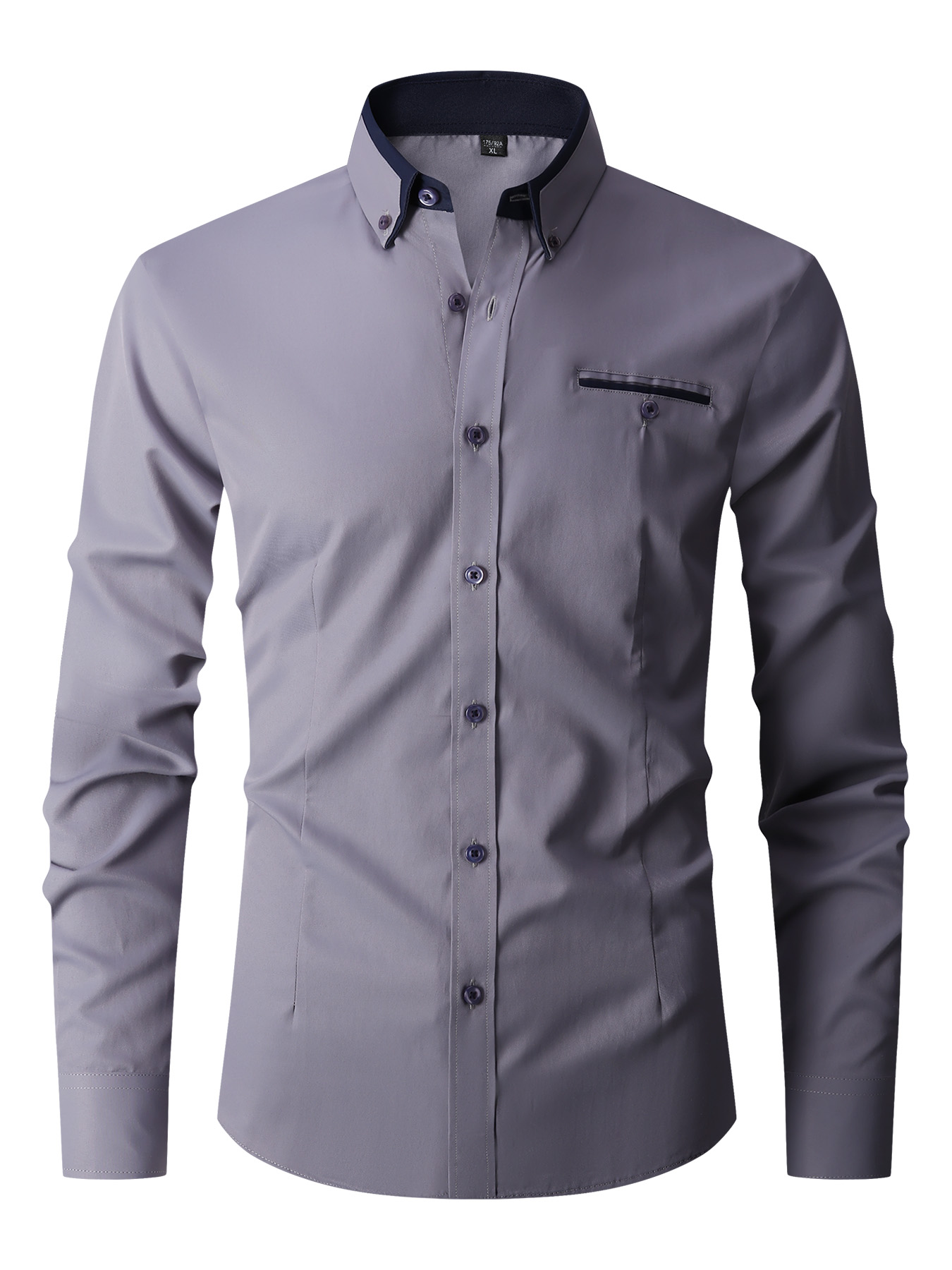 Men Formal Shirt Long Sleeve O - Mens Formal avaliação e preço