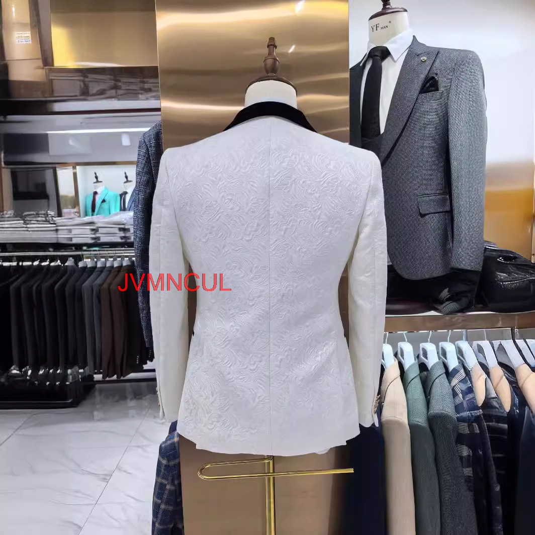 Men's 3 Piece Suit Slim Fit We - Men Formal Wear Outfits avaliação e preço