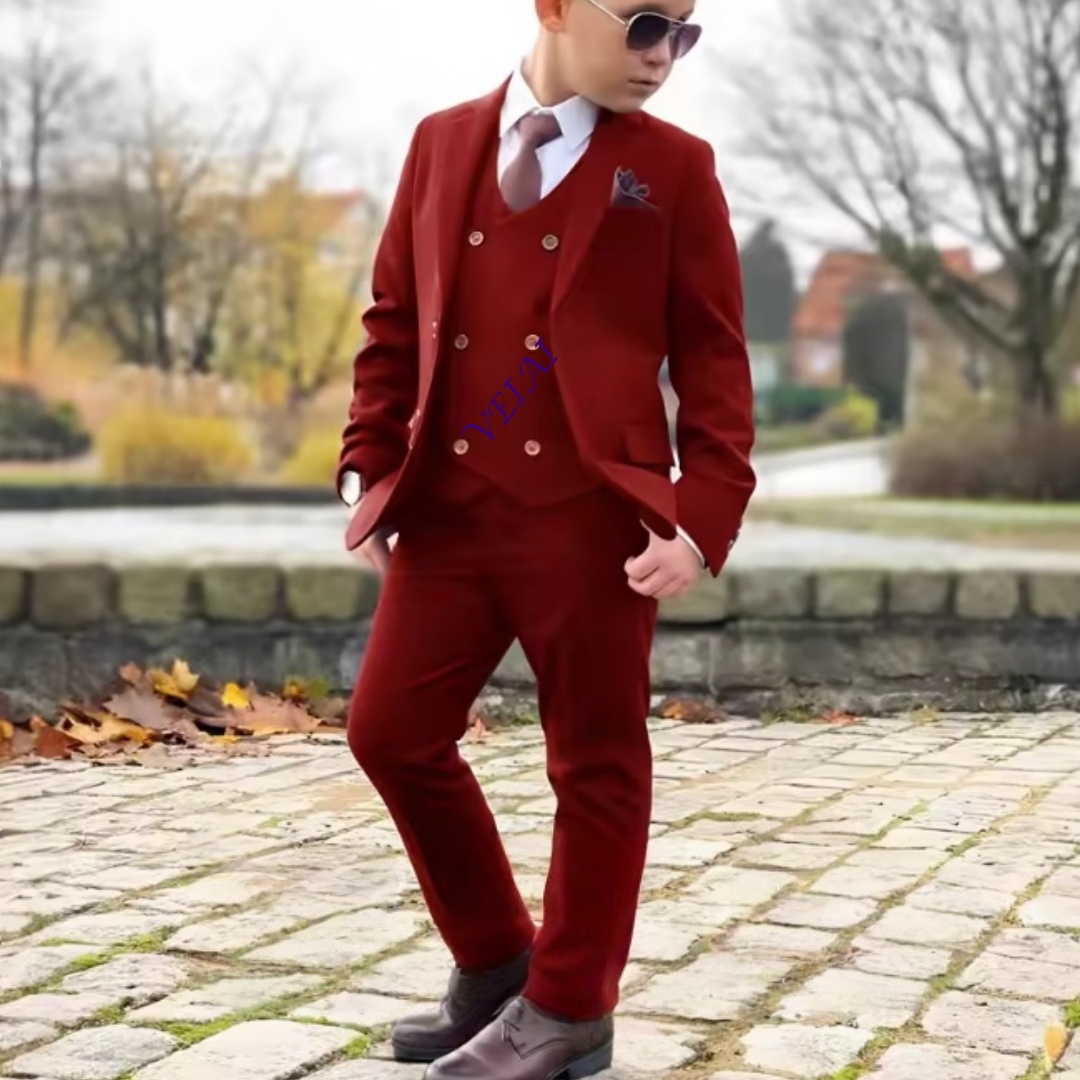 Boys Suit 3 Piece Set (Jacket  - Mens Formal avaliação e preço