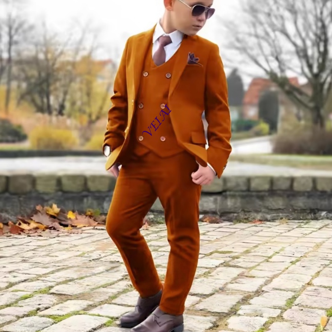 Boys Suit 3 Piece Set (Jacket  - Mens Formal avaliação e preço