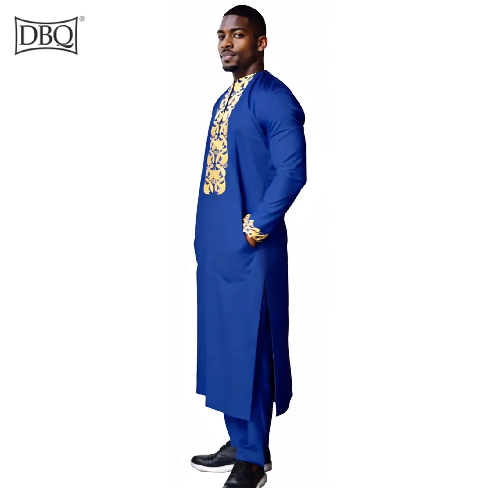 DBQ Men's African Dashiki Set  - Men'S Formal Ethnic Wear avaliação e preço