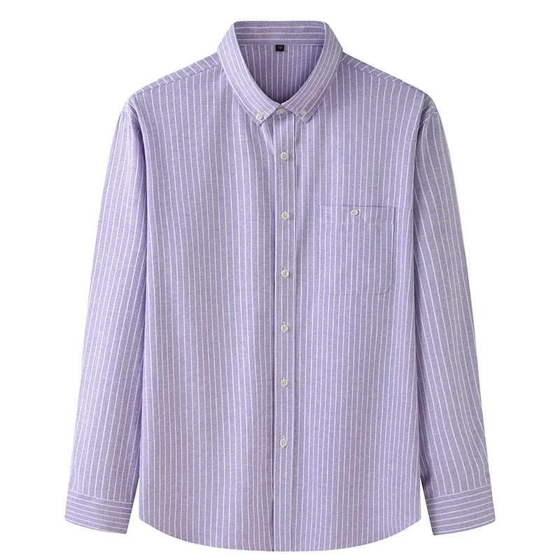 Large size long-sleeved men's  - Formal Wear For Men Xxl avaliação e preço