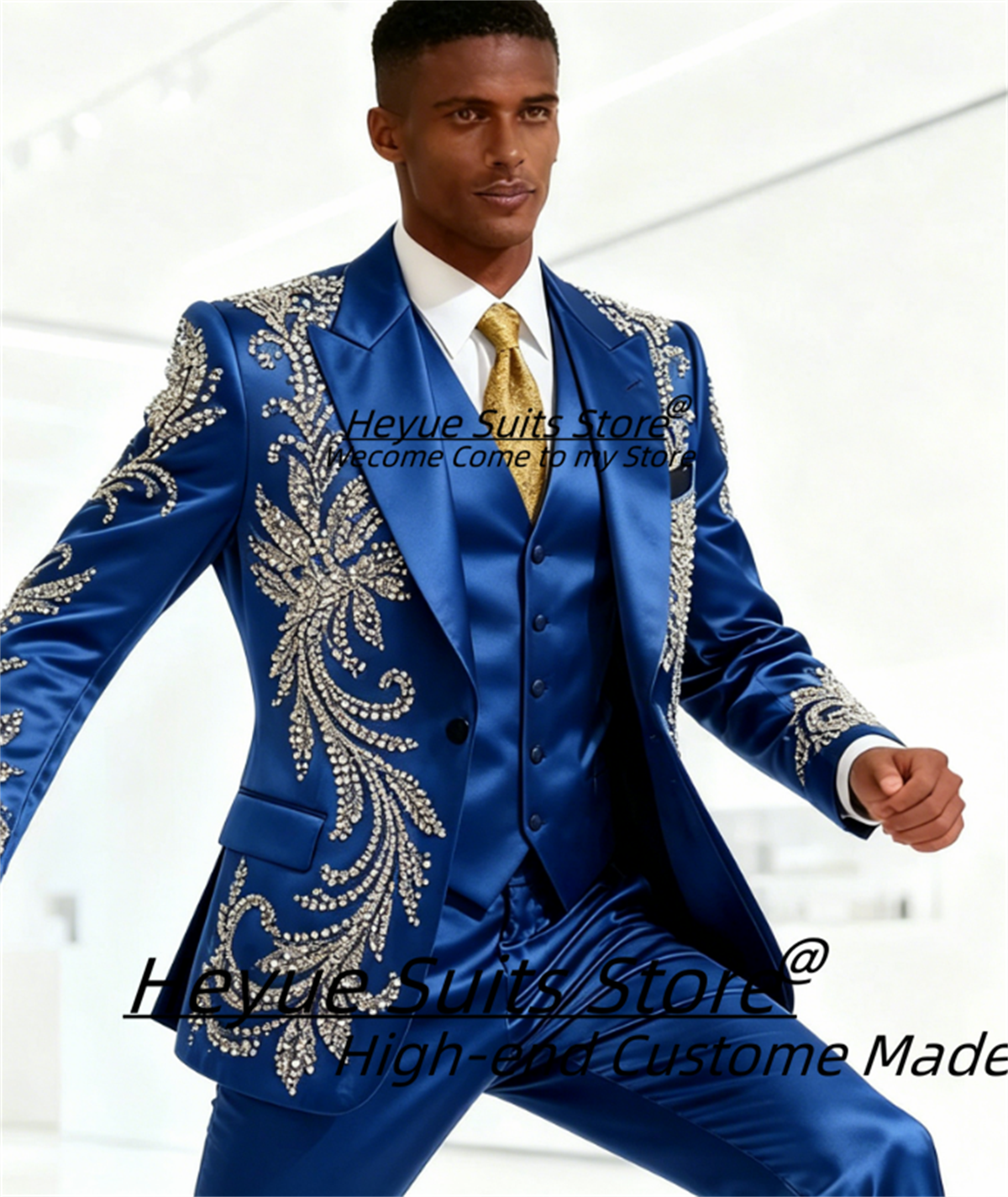 High End Customized Men Suit L - Men'S Formal Wear For A Wedding avaliação e preço