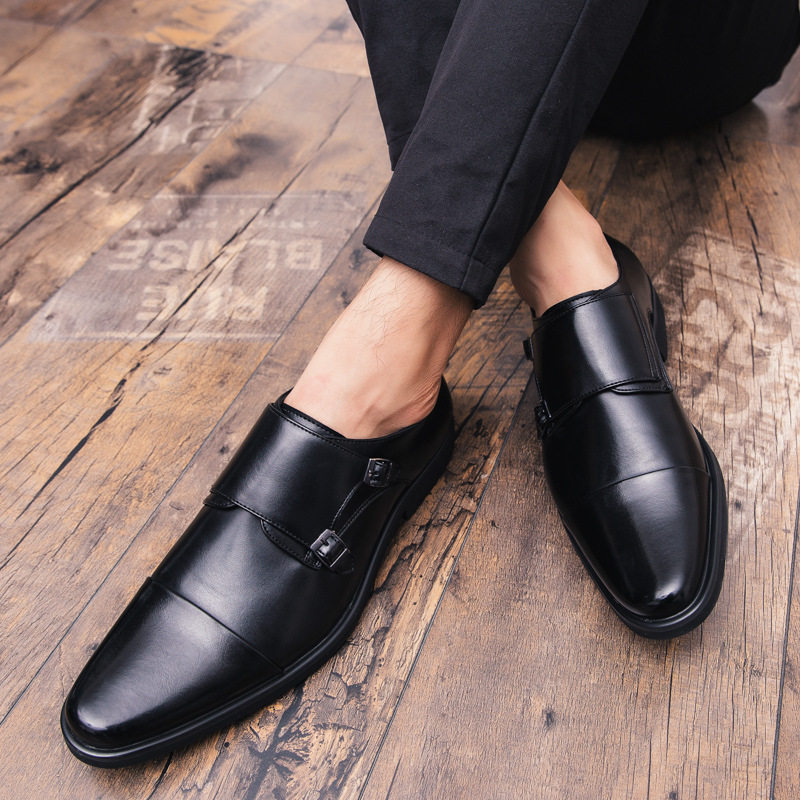 New Men Oxfords Shoes Black an - Men Formal Wear Brown avaliação e preço