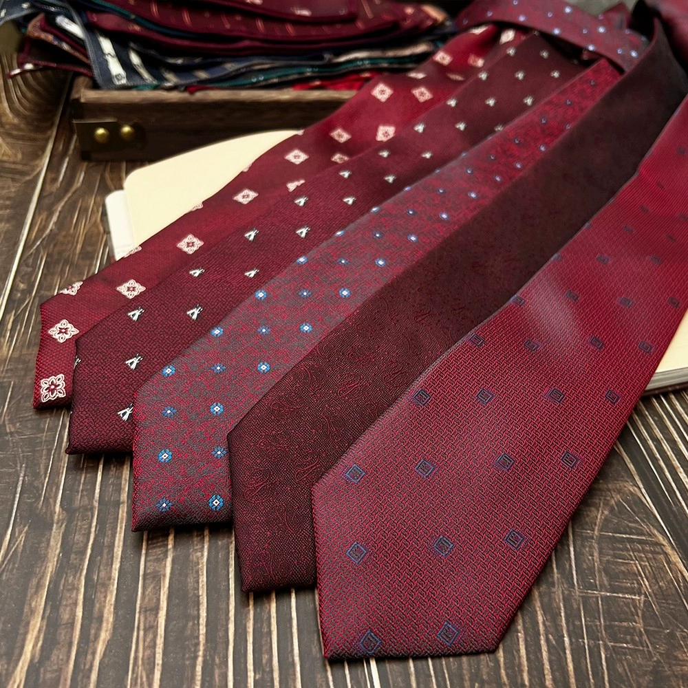 New Trendy Navy Brown Neckties - Men Formal Wear Brown avaliação e preço