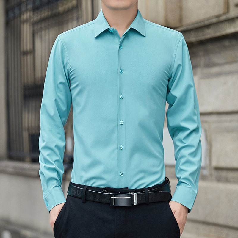 New Plus Size Men Solid Color  - Mens Formal avaliação e preço