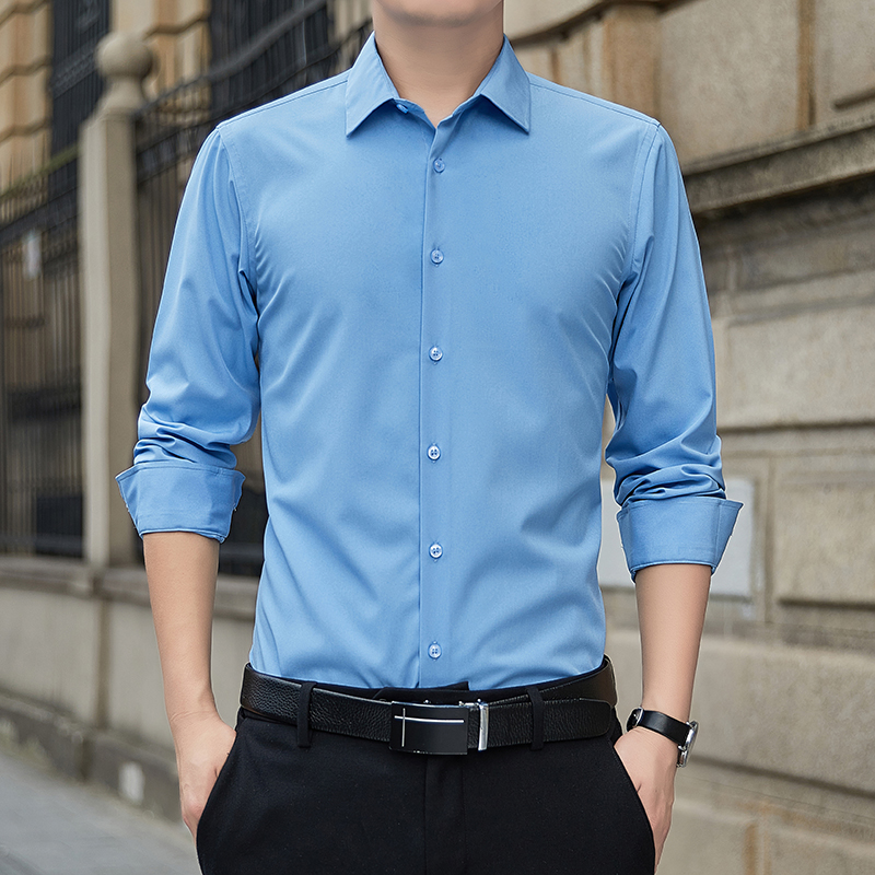 New Plus Size Men Solid Color  - Mens Formal avaliação e preço