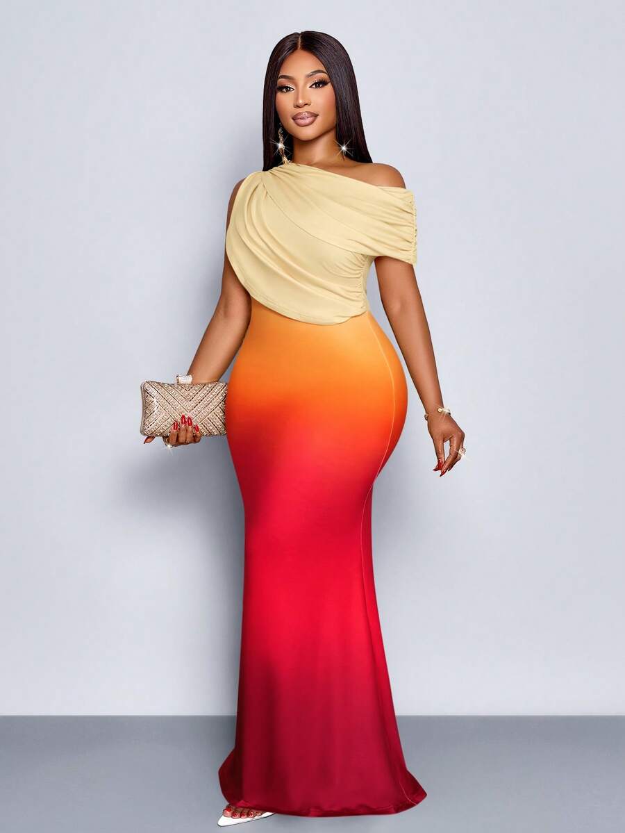 Elegant Apricot Asymmetric Off - Mens Formal avaliação e preço
