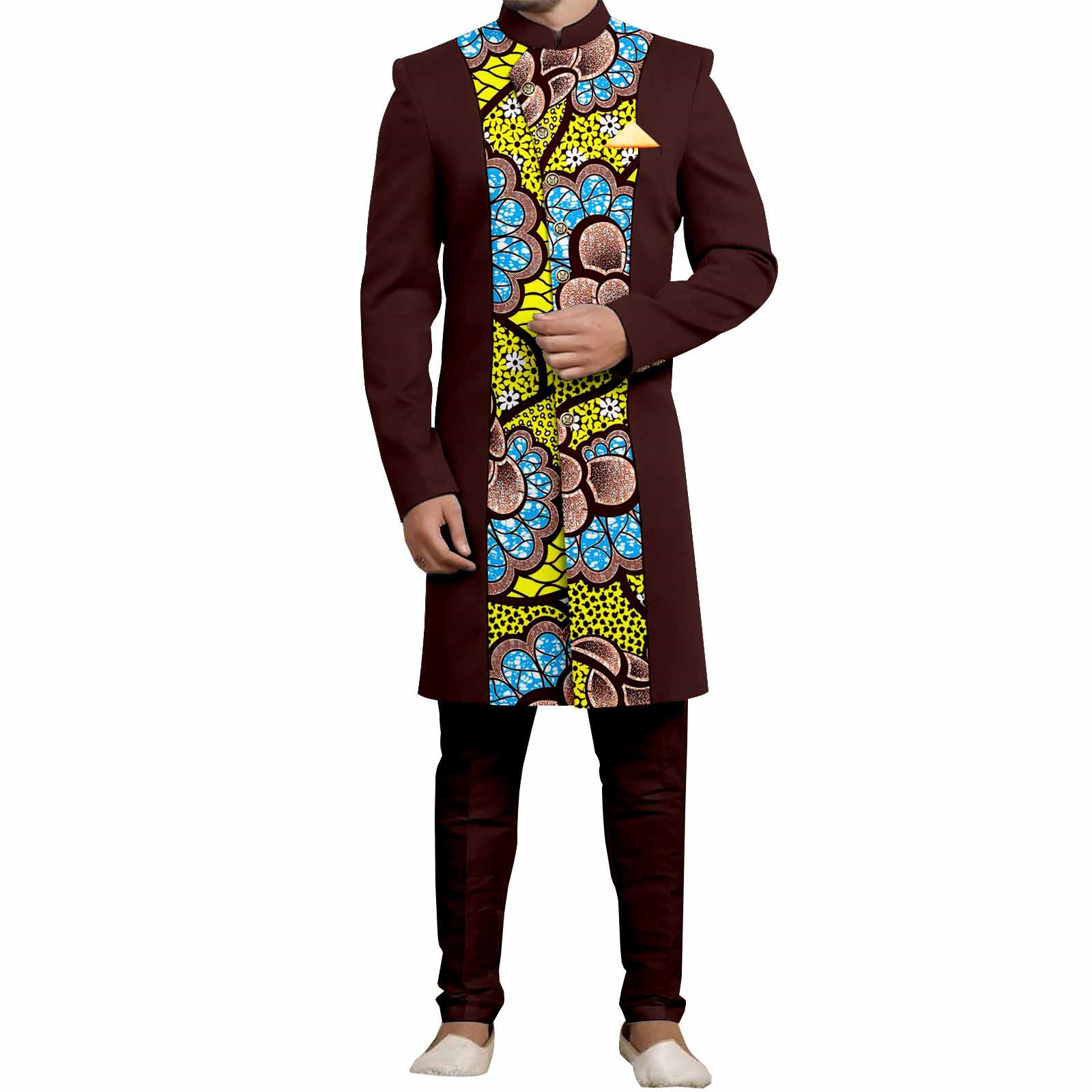 Men`s Suit Slim Fit Embroidery - Mens Formal avaliação e preço