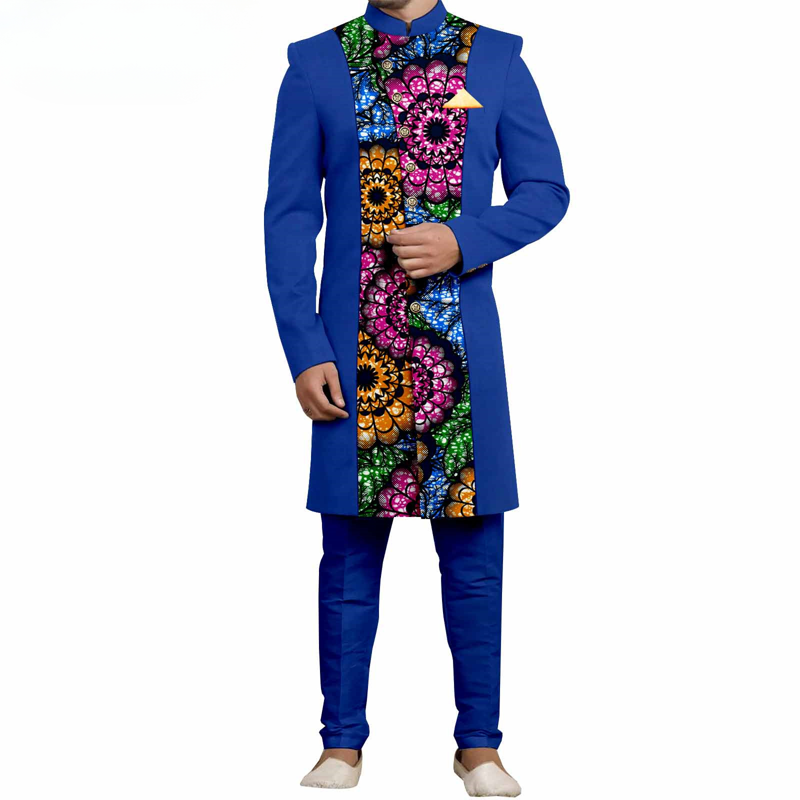 Men`s Suit Slim Fit Embroidery - Mens Formal avaliação e preço