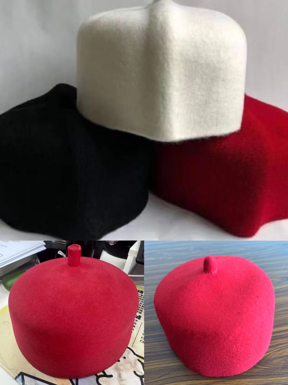 Fashion Wool Felt Caps Africa  - Men'S Formal Ethnic Wear avaliação e preço