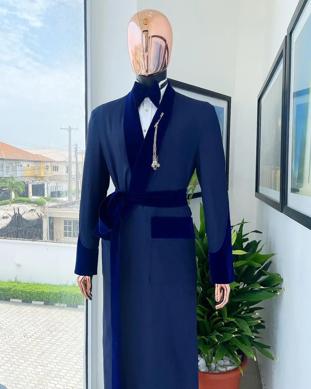 Tailor Made Royal Blue Men Sui - Men'S Formal Wear For A Wedding avaliação e preço