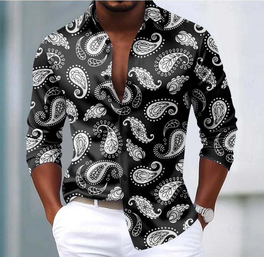Men's Paisley Floral Print Eth - Men'S Formal Ethnic Wear avaliação e preço