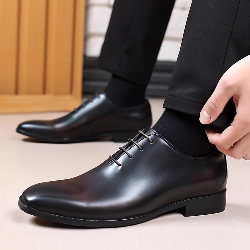 Designer Genuine Leather Mens  - Men Formal Wear Brown avaliação e preço
