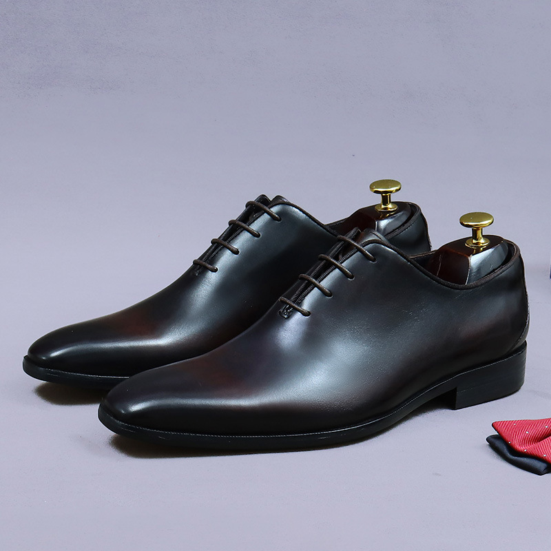 Designer Genuine Leather Mens  - Men Formal Wear Brown avaliação e preço