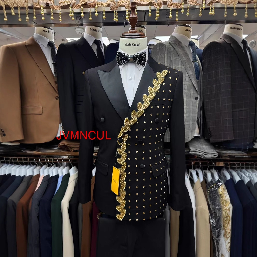 2026 Men's Fashion Suit Slim F - Men'S Formal Wear For Reception avaliação e preço